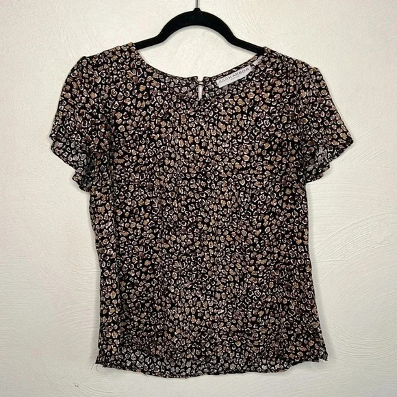 SAGHARBOR Vintage Animal Print 2 Piece Skirt Set - Picture 2 of 11